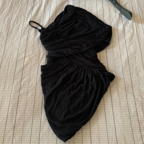 SOLD RICK OWENS FW19 LARRY • Black Draped Alix Top - Picture 10 of 13